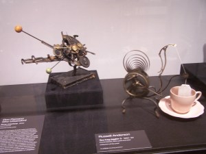 time machine and tea bag jiggler